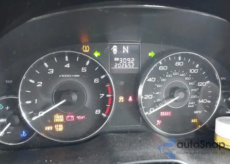 2012 Subaru Legacy 2.5I из США, поврежденный, VIN 4S3BMBA68C3043385